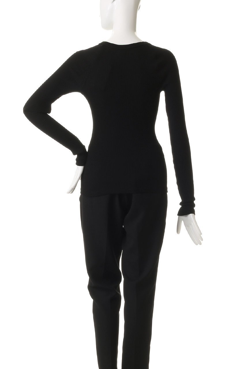 【マルティニーク/martinique】の《別注》【Oscalito】リブクルーネックプルオーバー 人気、トレンドファッション・服の通販 founy(ファニー) 　ファッション　Fashion　レディースファッション　Fashion for Women　トップス・カットソー　Cut & Sew Tops　シャツ・ブラウス・オフィスカジュアル　Elegant Blouses & Button-Ups　ロングTシャツ・Tシャツ　Longline T-Shirts & Tees　カジュアルプルオーバー・ニットトップス　Pullovers & Knit Tops / Casual Pullovers　カットソー・ベーシックTシャツ　Cut-and-Sewn Tops / Stretch Tees & Basics　インナー　Innerwear　スリーブ　Sleeve, Long Sleeve / Short Sleeve　ロング　Long, Long-Length　別注　Limited Edition, Custom Order　other-4|ID: prp329100004699945 ipo3291000000035858802