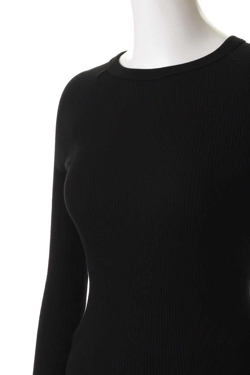 【マルティニーク/martinique】の《別注》【Oscalito】リブクルーネックプルオーバー 人気、トレンドファッション・服の通販 founy(ファニー) 　ファッション　Fashion　レディースファッション　Fashion for Women　トップス・カットソー　Cut & Sew Tops　シャツ・ブラウス・オフィスカジュアル　Elegant Blouses & Button-Ups　ロングTシャツ・Tシャツ　Longline T-Shirts & Tees　カジュアルプルオーバー・ニットトップス　Pullovers & Knit Tops / Casual Pullovers　カットソー・ベーシックTシャツ　Cut-and-Sewn Tops / Stretch Tees & Basics　インナー　Innerwear　スリーブ　Sleeve, Long Sleeve / Short Sleeve　ロング　Long, Long-Length　別注　Limited Edition, Custom Order　other-5|ID: prp329100004699945 ipo3291000000035858803