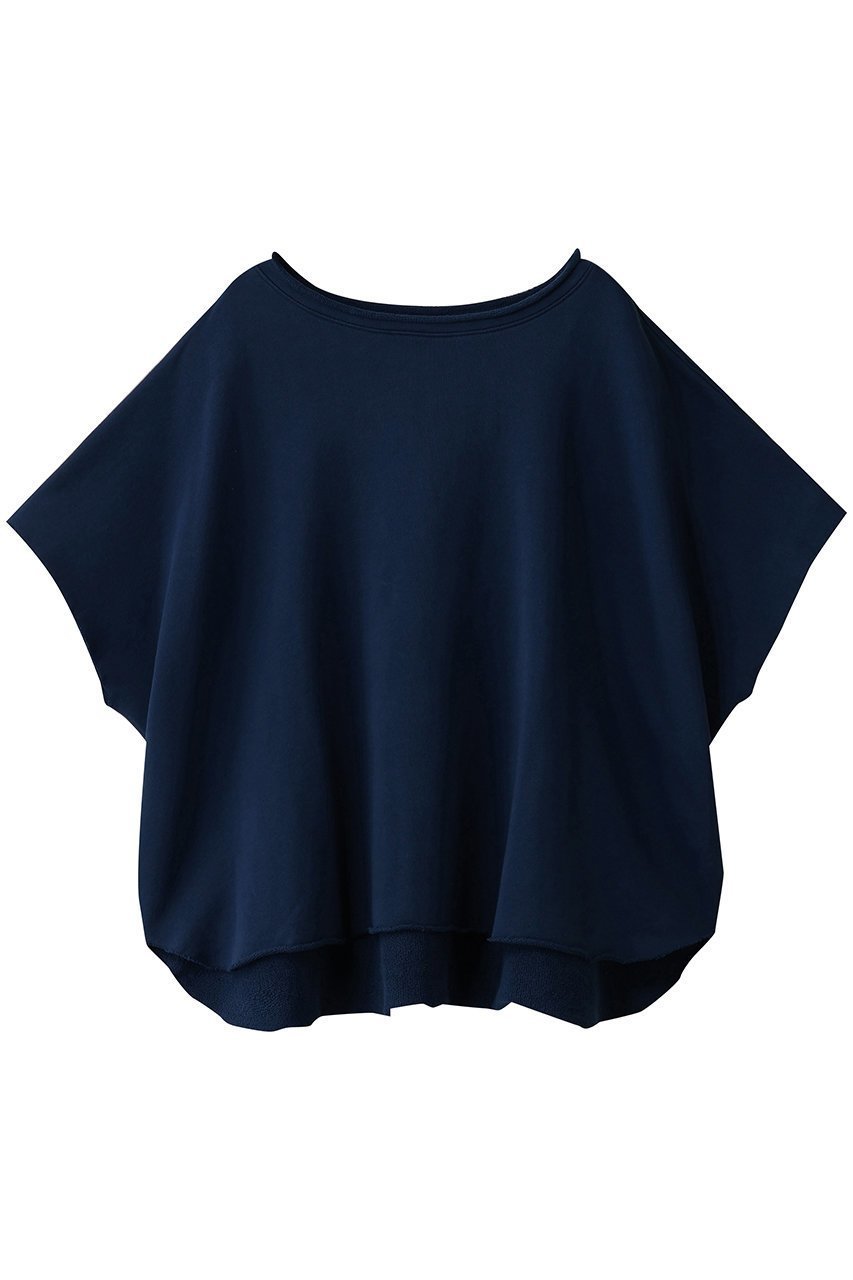 【フランク&アイリーン/Frank&Eileen】のOLIVE TRIPLE FLEECE ハーフスリーブカットソー インテリア・キッズ・メンズ・レディースファッション・服の通販 founy(ファニー) 　ファッション　Fashion　レディースファッション　Fashion for Women　トップス・カットソー　Cut & Sew Tops　シャツ・ブラウス・オフィスカジュアル　Elegant Blouses & Button-Ups　ロングTシャツ・Tシャツ　Longline T-Shirts & Tees　カットソー・ベーシックTシャツ　Cut-and-Sewn Tops / Stretch Tees & Basics　ショート　Short, Short Length　スリーブ　Sleeve, Long Sleeve / Short Sleeve　リラックス　Relax, Relaxed Fit　新作・新入荷　New Arrivals / New In　ダークネイビー|ID: prp329100004699949 ipo3291000000033936469