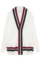 【マディソンブルー/MADISONBLUE】のTENNIS SWEATER CD セーター カーディガン 人気、トレンドファッション・服の通販 founy(ファニー) ファッション Fashion レディースファッション Fashion for Women トップス・カットソー Cut & Sew Tops ニット Knit Tops & Sweaters カーディガン・羽織り Layered Style Cardigans レディースパーカー・カジュアルフーディー Casual Hoodies & Sweatshirts スウェット・クルーネックトップス Sweatshirts & Crewnecks / Relaxed Fit Sweat Tops カーディガン Cardigan, Knitwear スポーティ Sporty, Casual Athletic セーター Sweater, Knitwear ビッグ Big, Oversized 新作・新入荷 New Arrivals / New In |ID:prp329100004699954