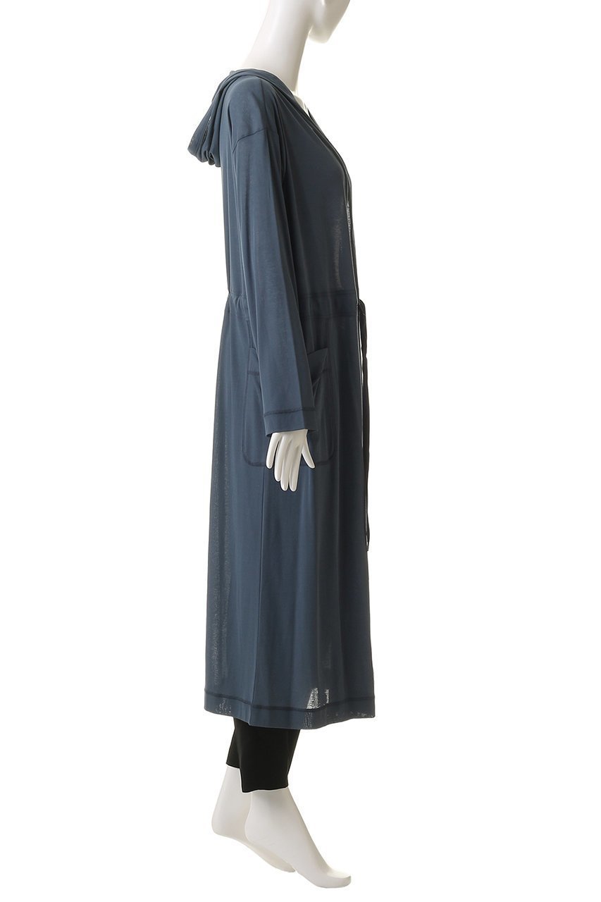 【プレインピープル/PLAIN PEOPLE】のガス強撚フライスフード付きロングカーディガン 人気、トレンドファッション・服の通販 founy(ファニー) 　ファッション　Fashion　レディースファッション　Fashion for Women　トップス・カットソー　Cut & Sew Tops　ニット　Knit Tops & Sweaters　カーディガン・羽織り　Layered Style Cardigans　カーディガン　Cardigan, Knitwear　シンプル　Simple, Minimal　ロング　Long, Long-Length　other-3|ID: prp329100004699955 ipo3291000000035677691