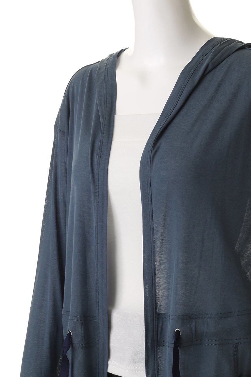 【プレインピープル/PLAIN PEOPLE】のガス強撚フライスフード付きロングカーディガン 人気、トレンドファッション・服の通販 founy(ファニー) 　ファッション　Fashion　レディースファッション　Fashion for Women　トップス・カットソー　Cut & Sew Tops　ニット　Knit Tops & Sweaters　カーディガン・羽織り　Layered Style Cardigans　カーディガン　Cardigan, Knitwear　シンプル　Simple, Minimal　ロング　Long, Long-Length　other-5|ID: prp329100004699955 ipo3291000000035677693