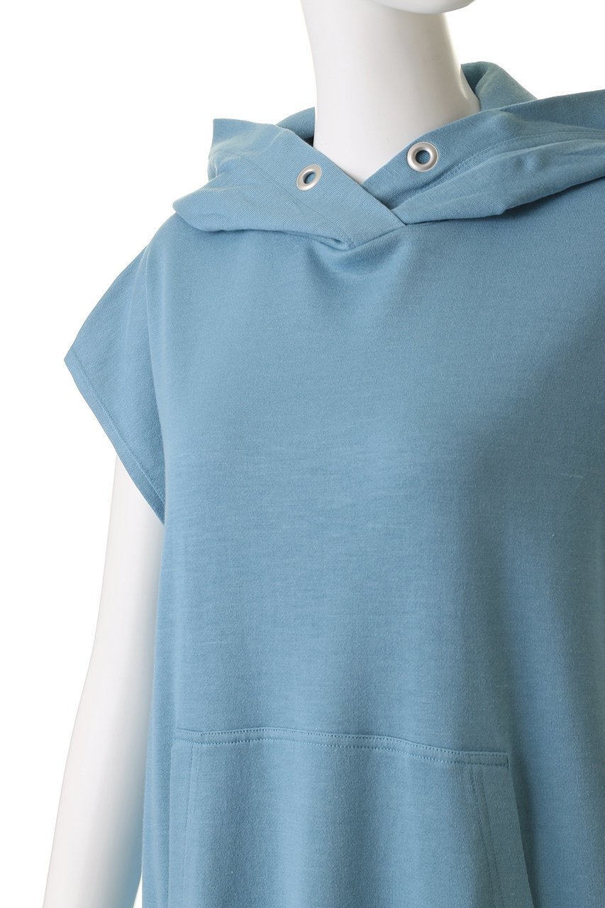【プレインピープル/PLAIN PEOPLE】のラミーコットン裏毛パーカーワンピース 人気、トレンドファッション・服の通販 founy(ファニー) 　ファッション　Fashion　レディースファッション　Fashion for Women　ワンピース　Dresses　チュニック　Tunic Tops & Dresses　シンプル　Simple, Minimal　スリット　Slit, Slit Detail　スリーブ　Sleeve, Long Sleeve / Short Sleeve　チュニック　Tunic, Long Top　パーカー　Hoodie, Parka　フレンチ　French, French Style　ロング　Long, Long-Length　新作・新入荷　New Arrivals / New In　other-5|ID: prp329100004699956 ipo3291000000033936548