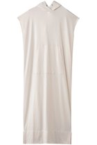 【プレインピープル/PLAIN PEOPLE】のラミーコットン裏毛パーカーワンピース アイボリー|ID:prp329100004699956