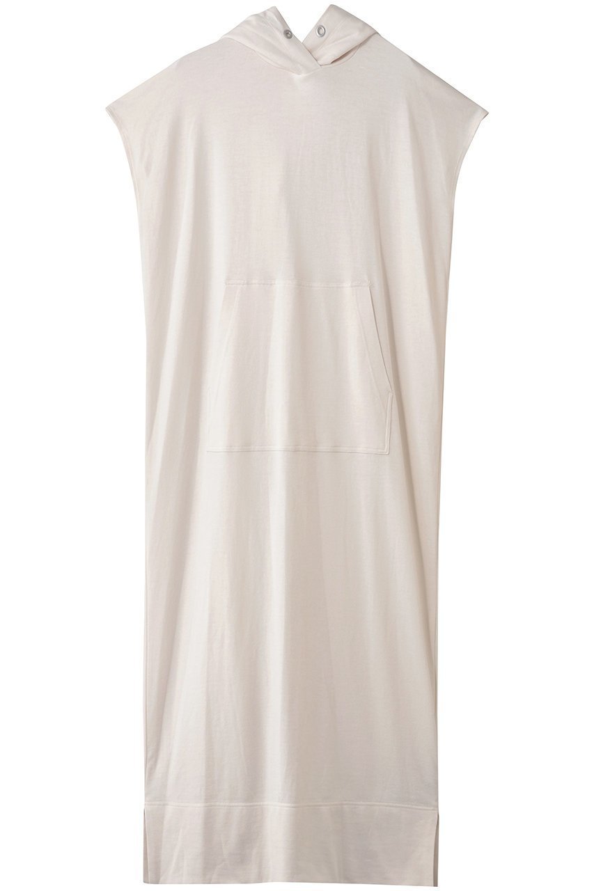 【プレインピープル/PLAIN PEOPLE】のラミーコットン裏毛パーカーワンピース インテリア・キッズ・メンズ・レディースファッション・服の通販 founy(ファニー)  ファッション Fashion レディースファッション Fashion for Women ワンピース Dresses チュニック Tunic Tops & Dresses シンプル Simple, Minimal スリット Slit, Slit Detail スリーブ Sleeve, Long Sleeve / Short Sleeve チュニック Tunic, Long Top パーカー Hoodie, Parka フレンチ French, French Style ロング Long, Long-Length アイボリー|ID: prp329100004699956 ipo3291000000034154516