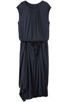 【プレインピープル/PLAIN PEOPLE】のシアーハイツイストフライスギャザーワンピース ブルー|ID: prp329100004699958 ipo3291000000035970271