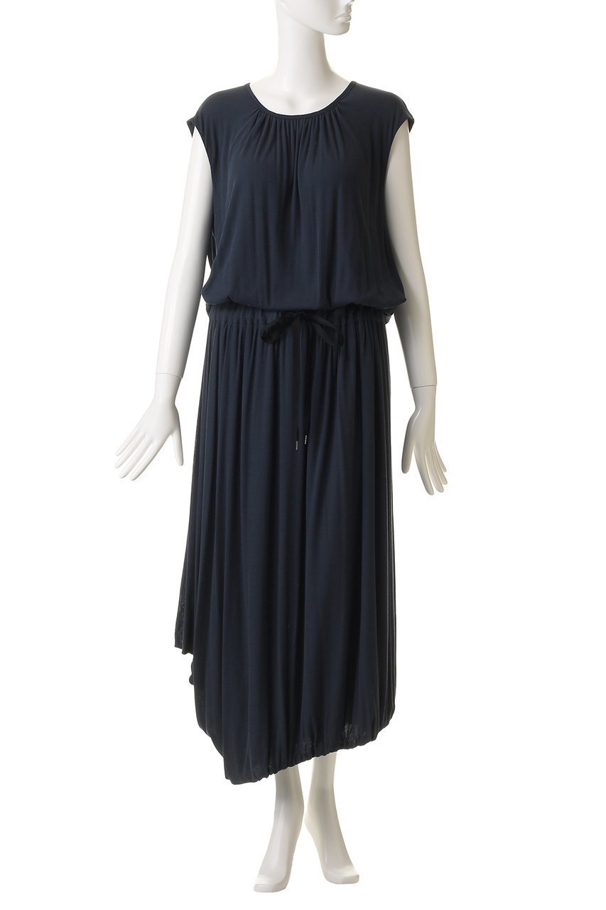 【プレインピープル/PLAIN PEOPLE】のシアーハイツイストフライスギャザーワンピース 人気、トレンドファッション・服の通販 founy(ファニー) 　ファッション　Fashion　レディースファッション　Fashion for Women　ワンピース　Dresses　チュニック　Tunic Tops & Dresses　ギャザー　Gathered, Ruffled　シューズ　Shoes, Footwear　シンプル　Simple, Minimal　チュニック　Tunic, Long Top　ロング　Long, Long-Length　other-2|ID: prp329100004699958 ipo3291000000035970273