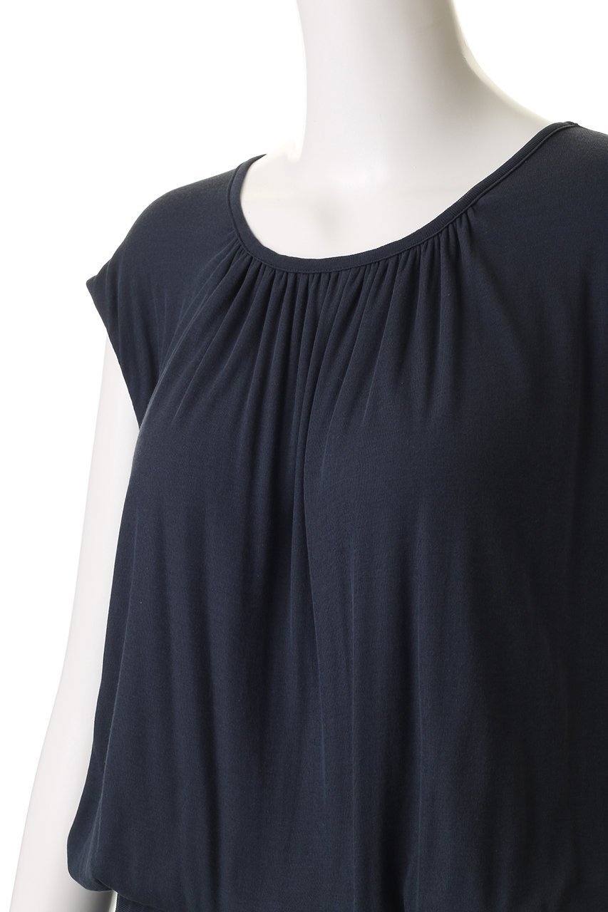 【プレインピープル/PLAIN PEOPLE】のシアーハイツイストフライスギャザーワンピース 人気、トレンドファッション・服の通販 founy(ファニー) 　ファッション　Fashion　レディースファッション　Fashion for Women　ワンピース　Dresses　チュニック　Tunic Tops & Dresses　ギャザー　Gathered, Ruffled　シューズ　Shoes, Footwear　シンプル　Simple, Minimal　チュニック　Tunic, Long Top　ロング　Long, Long-Length　other-5|ID: prp329100004699958 ipo3291000000035970276