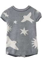 【ベアフットドリームス/BAREFOOT DREAMS / KIDS】の【Baby】コージーシックウルトラライト スパロウ ロンパース ダークブルー|ID:prp329100004699961
