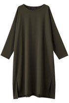 【ミズイロ インド/mizuiro ind】のクルーネックロングワンピース khaki|ID: prp329100004699966 ipo3291000000035800336