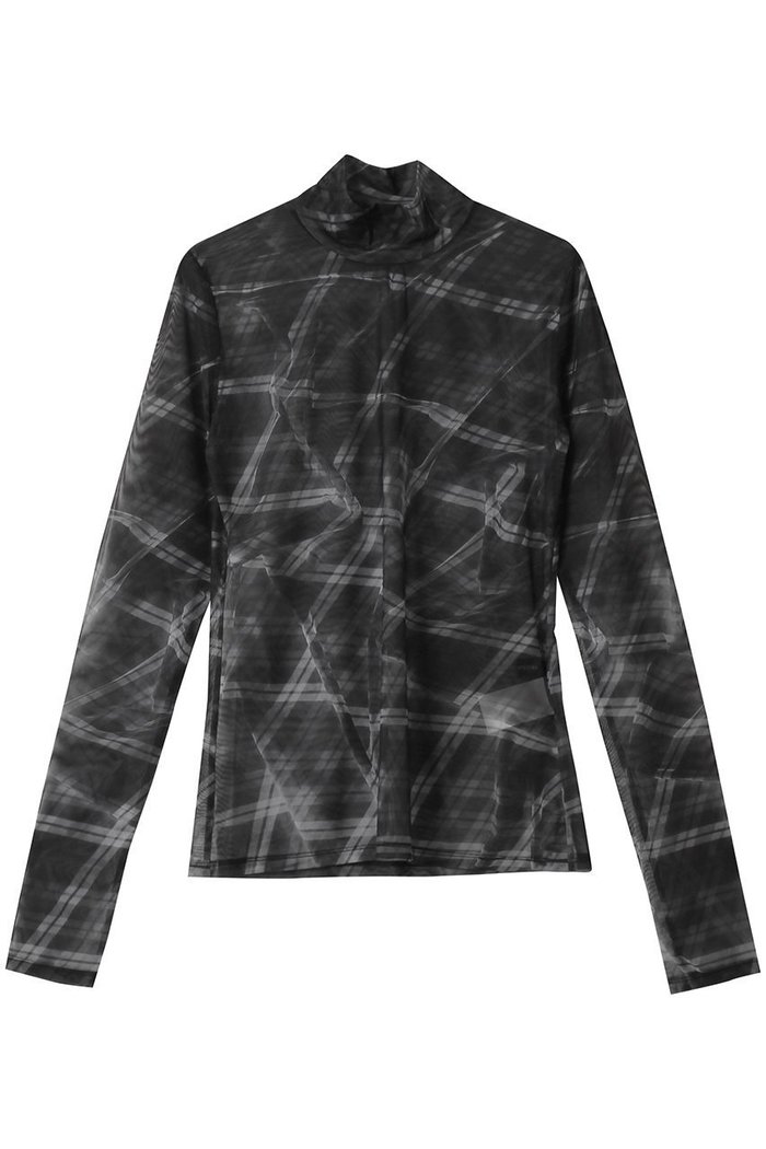 【メゾンスペシャル/MAISON SPECIAL】のPlaid Mesh Tops/チェックメッシュトップス インテリア・キッズ・メンズ・レディースファッション・服の通販 founy(ファニー) https://founy.com/ ファッション Fashion レディースファッション Fashion for Women トップス・カットソー Cut & Sew Tops シャツ・ブラウス・オフィスカジュアル Elegant Blouses & Button-Ups ロングTシャツ・Tシャツ Longline T-Shirts & Tees カットソー・ベーシックTシャツ Cut-and-Sewn Tops / Stretch Tees & Basics キャミ Camisole, Cami Top ショート Short, Short Length スリーブ Sleeve, Long Sleeve / Short Sleeve チェック Check, Plaid, Tartan 新作・新入荷 New Arrivals / New In |ID: prp329100004699974 ipo3291000000033936663