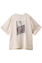 【メゾンスペシャル/MAISON SPECIAL】のDot Photo Print Satin T-Shirt/ドットフォトプリントサテンTシャツ WHT(ホワイト)|ID: prp329100004699976 ipo3291000000033936679