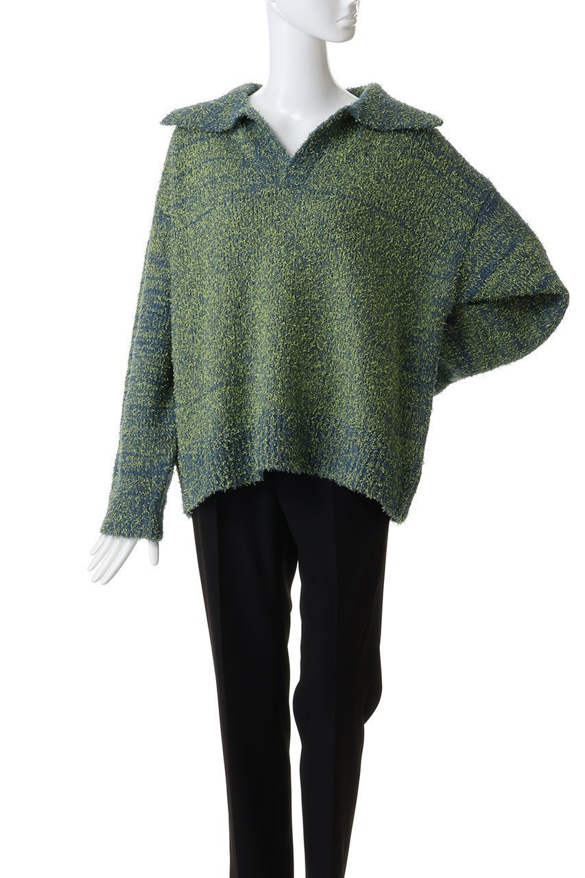 【メゾンスペシャル/MAISON SPECIAL】の【UNISEX】Mix color Fancy yarn スキッパーPO 人気、トレンドファッション・服の通販 founy(ファニー) 　ファッション　Fashion　レディースファッション　Fashion for Women　トップス・カットソー　Cut & Sew Tops　ニット　Knit Tops & Sweaters　カジュアルプルオーバー・ニットトップス　Pullovers & Knit Tops / Casual Pullovers　ユニセックス　Unisex, Genderless　スキッパー　Skipper, Open Collar　ランダム　Random, Irregular　新作・新入荷　New Arrivals / New In　other-2|ID: prp329100004699981 ipo3291000000033936720