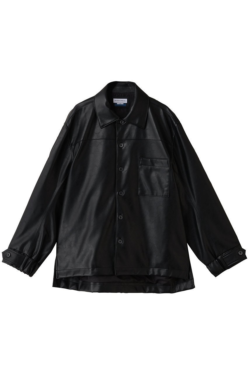 【メゾンスペシャル/MAISON SPECIAL】の【UNISEX】PUレザーシャツブルゾン 人気、トレンドファッション・服の通販 founy(ファニー) ファッション Fashion レディースファッション Fashion for Women アウター Coat / Outerwear Collection レディースジャケット・軽アウター Jackets ブルゾンジャケット・スポーティアウター Blouson Jackets ユニセックス Unisex, Genderless おすすめ Recommended / Our Picks クール Cool, Chic ショルダー Shoulder, Shoulder Strap ジャケット Jacket, Outerwear ドロップ Drop Shoulder, Dropped Style フェミニン Feminine, Girly ブルゾン Blouson, Bomber Jacket ミックス Mix, Mixed Style other-1|ID: prp329100004699982 ipo3291000000035743667