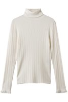 【アルアバイル/allureville】の【Loulou Willoughby】ハーフチューブラータートルプルオーバー 人気、トレンドファッション・服の通販 founy(ファニー) ファッション Fashion レディースファッション Fashion for Women トップス・カットソー Cut & Sew Tops ニット Knit Tops & Sweaters カジュアルプルオーバー・ニットトップス Pullovers & Knit Tops / Casual Pullovers シンプル Simple, Minimal スリーブ Sleeve, Long Sleeve / Short Sleeve タートル Turtleneck, Turtle Collar フェミニン Feminine, Girly フリル Frill, Ruffle ロング Long, Long-Length 新作・新入荷 New Arrivals / New In A/W・秋冬 Autumn/Winter |ID:prp329100004699985