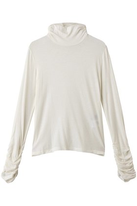 【アルアバイル/allureville】 【Loulou Willoughby】シルクジャージプルオーバー人気、トレンドファッション・服の通販 founy(ファニー) ファッション Fashion レディースファッション Fashion for Women トップス・カットソー Cut & Sew Tops シャツ・ブラウス・オフィスカジュアル Elegant Blouses & Button-Ups ロングTシャツ・Tシャツ Longline T-Shirts & Tees カジュアルプルオーバー・ニットトップス Pullovers & Knit Tops / Casual Pullovers カットソー・ベーシックTシャツ Cut-and-Sewn Tops / Stretch Tees & Basics ギャザー Gathered, Ruffled シルク Silk, 100% Silk スリーブ Sleeve, Long Sleeve / Short Sleeve ロング Long, Long-Length 新作・新入荷 New Arrivals / New In |ID:prp329100004699987