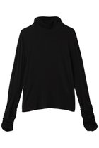 【アルアバイル/allureville】の【Loulou Willoughby】シルクジャージプルオーバー ブラック|ID: prp329100004699987 ipo3291000000033936768