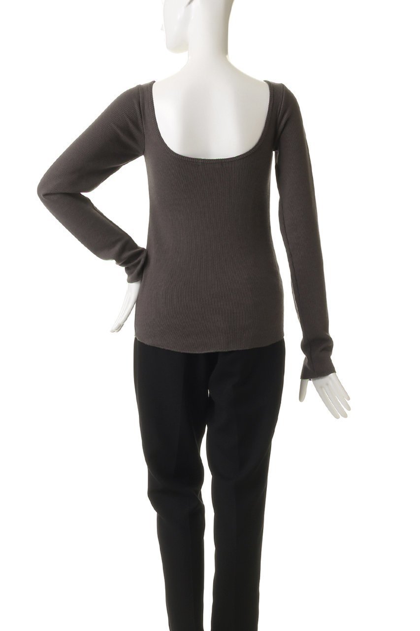 【マイ ウィークネス/MY WEAKNESS】のSoft Rib T 人気、トレンドファッション・服の通販 founy(ファニー) 　ファッション　Fashion　レディースファッション　Fashion for Women　トップス・カットソー　Cut & Sew Tops　シャツ・ブラウス・オフィスカジュアル　Elegant Blouses & Button-Ups　ロングTシャツ・Tシャツ　Longline T-Shirts & Tees　カットソー・ベーシックTシャツ　Cut-and-Sewn Tops / Stretch Tees & Basics　インナー　Innerwear　シンプル　Simple, Minimal　ストレッチ　Stretch, Stretchy Fabric　スリーブ　Sleeve, Long Sleeve / Short Sleeve　フィット　Fit, Slim Fit　ロング　Long, Long-Length　other-4|ID: prp329100004699998 ipo3291000000035381680