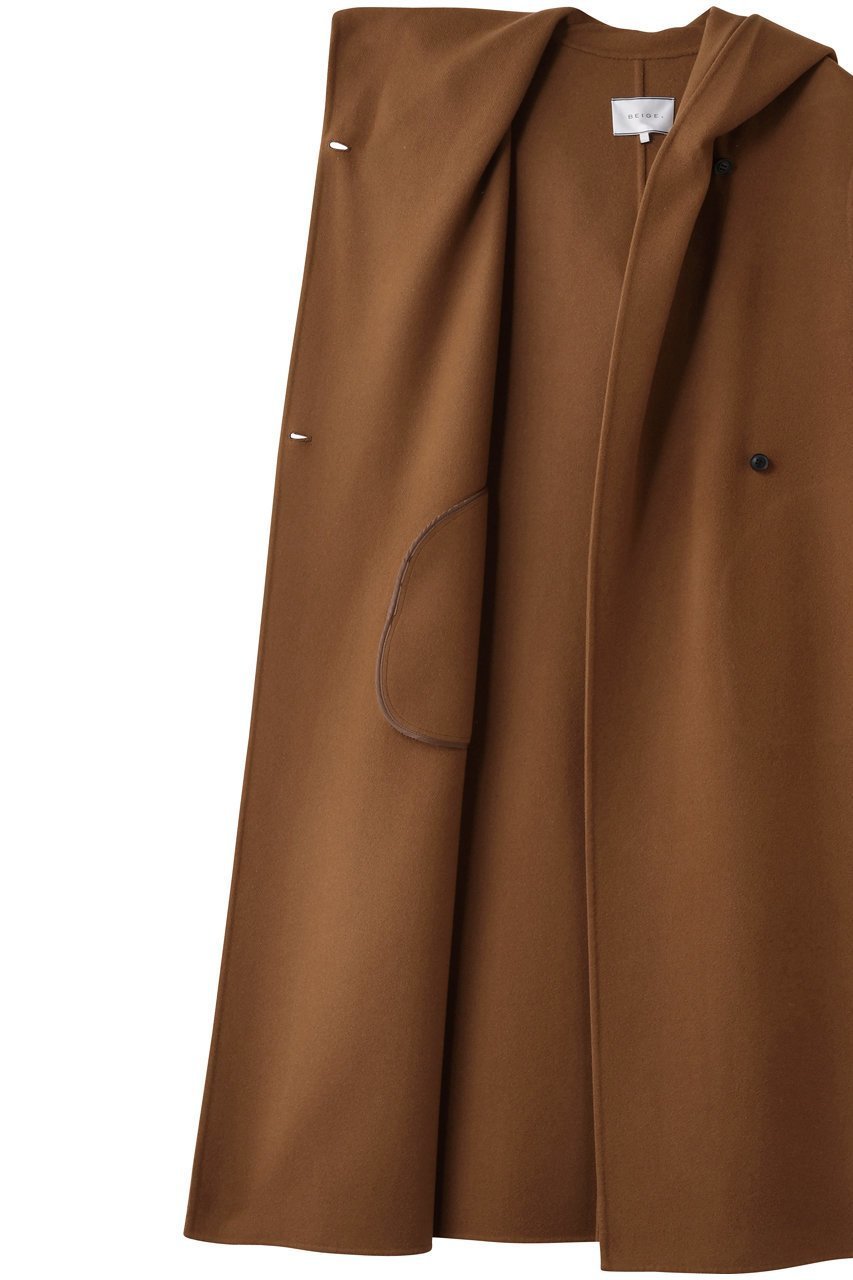 【ベイジ,/BEIGE,】のLEMOORE(レモー)/ウールリバーフード付きロングジレ 人気、トレンドファッション・服の通販 founy(ファニー) 　ファッション　Fashion　レディースファッション　Fashion for Women　アウター　Coat / Outerwear Collection　レディースジャケット・軽アウター　Jackets　おすすめ　Recommended / Our Picks　ジャケット　Jacket, Outerwear　ベスト　Vest, Waistcoat　新作・新入荷　New Arrivals / New In　秋　Autumn　other-6|ID: prp329100004700002 ipo3291000000033936886