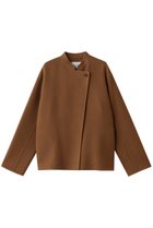 【ベイジ,/BEIGE,】のLEMOORE(レモー)/ウールリバースタンドカラーショートコート Caramel|ID:prp329100004700007