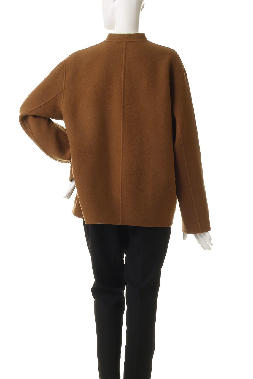 【ベイジ,/BEIGE,】のLEMOORE(レモー)/ウールリバースタンドカラーショートコート 人気、トレンドファッション・服の通販 founy(ファニー) 　ファッション　Fashion　レディースファッション　Fashion for Women　アウター　Coat / Outerwear Collection　コート・ロングコート・ピーコート　Long Coats, Peacoats & More　カーディガン　Cardigan, Knitwear　ショート　Short, Short Length　other-4|ID: prp329100004700007 ipo3291000000035743701