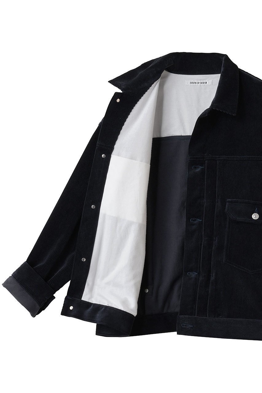 【セブン バイ セブン/SEVEN BY SEVEN / MEN】の【MEN】1ST TYPE コーデュロイ ジャケット 人気、トレンドファッション・服の通販 founy(ファニー) 　ファッション　Fashion　メンズファッション　Fashion for Men　コーデュロイ　Corduroy, Cord Fabric　ジャケット　Jacket, Outerwear　バランス　Balance, Style Balance　ブルゾン　Blouson, Bomber Jacket　モダン　Modern, Contemporary　ワーク　Workwear, Utility Style　新作・新入荷　New Arrivals / New In　other-6|ID: prp329100004700014 ipo3291000000033937024