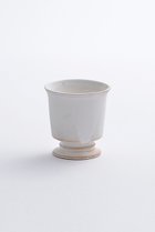 【ミシンポタリークリエーション/MISHIM POTTERY CREATION / GOODS】のStiLL ゴブレット 胡粉(シロ)|ID:prp329100004700029