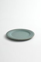 【ミシンポタリークリエーション/MISHIM POTTERY CREATION / GOODS】のStiLL ラウンド プレート L 錆浅葱(アオミドリ)|ID:prp329100004700031