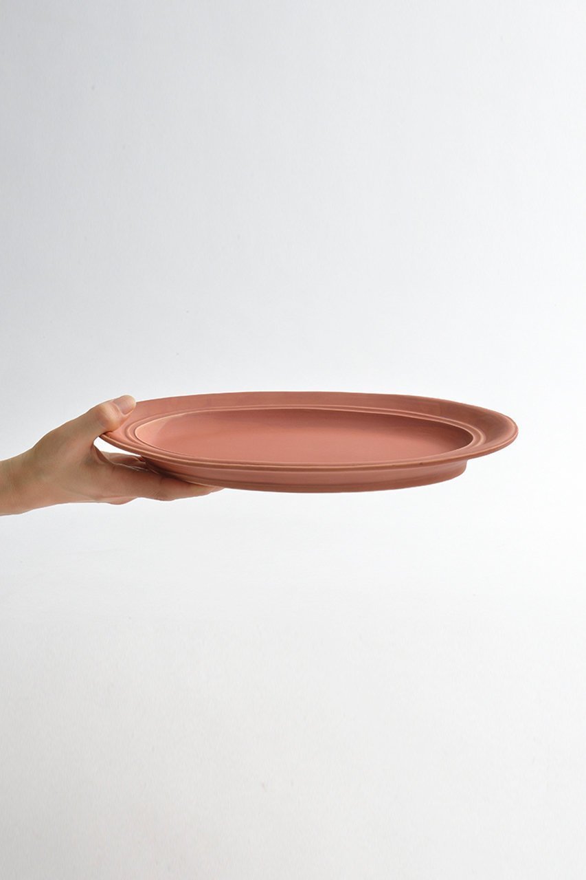 【ミシンポタリークリエーション/MISHIM POTTERY CREATION / GOODS】のStiLL オーバル プレート L 人気、トレンドファッション・服の通販 founy(ファニー) 　オーバル　Oval Design　皿　Plate, Dish　テーブル　Table, Dining Table　ハンド　Hand, Handmade　プレート　Plate, Dish　再入荷　Restock / Back in Stock　おすすめ　Recommended / Our Picks　ギフト プレゼント　Gift / Present　ホーム・キャンプ・アウトドア・お取り寄せ　Home Living / Home & Lifestyle / Camping Gear / Outdoor Camping　キッチン・ダイニング　Kitchen & Dining Essentials. Stylish & Functional Tableware　キッチン家電・キッチン用品　Kitchen Appliances & Tools　other-2|ID: prp329100004700034 ipo3291000000033937204