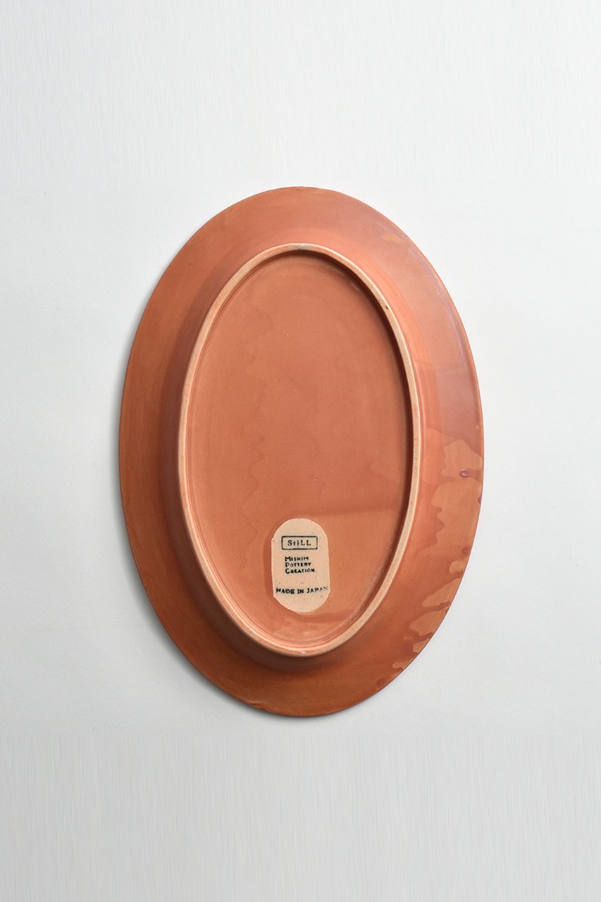 【ミシンポタリークリエーション/MISHIM POTTERY CREATION / GOODS】のStiLL オーバル プレート L 人気、トレンドファッション・服の通販 founy(ファニー) 　オーバル　Oval Design　皿　Plate, Dish　テーブル　Table, Dining Table　ハンド　Hand, Handmade　プレート　Plate, Dish　再入荷　Restock / Back in Stock　おすすめ　Recommended / Our Picks　ギフト プレゼント　Gift / Present　ホーム・キャンプ・アウトドア・お取り寄せ　Home Living / Home & Lifestyle / Camping Gear / Outdoor Camping　キッチン・ダイニング　Kitchen & Dining Essentials. Stylish & Functional Tableware　キッチン家電・キッチン用品　Kitchen Appliances & Tools　other-5|ID: prp329100004700034 ipo3291000000033937210
