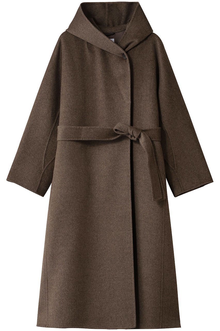 【スタニングルアー/STUNNING LURE】のrヤクキャメルフーディコート 人気、トレンドファッション・服の通販 founy(ファニー) 　ファッション　Fashion　レディースファッション　Fashion for Women　アウター　Coat / Outerwear Collection　コート・ロングコート・ピーコート　Long Coats, Peacoats & More　ショール　Shawl, Wrap　ハンド　Hand, Handmade　ロング　Long, Long-Length　エレガント 上品　Elegant　 other-1|ID: prp329100004700070 ipo3291000000035972409