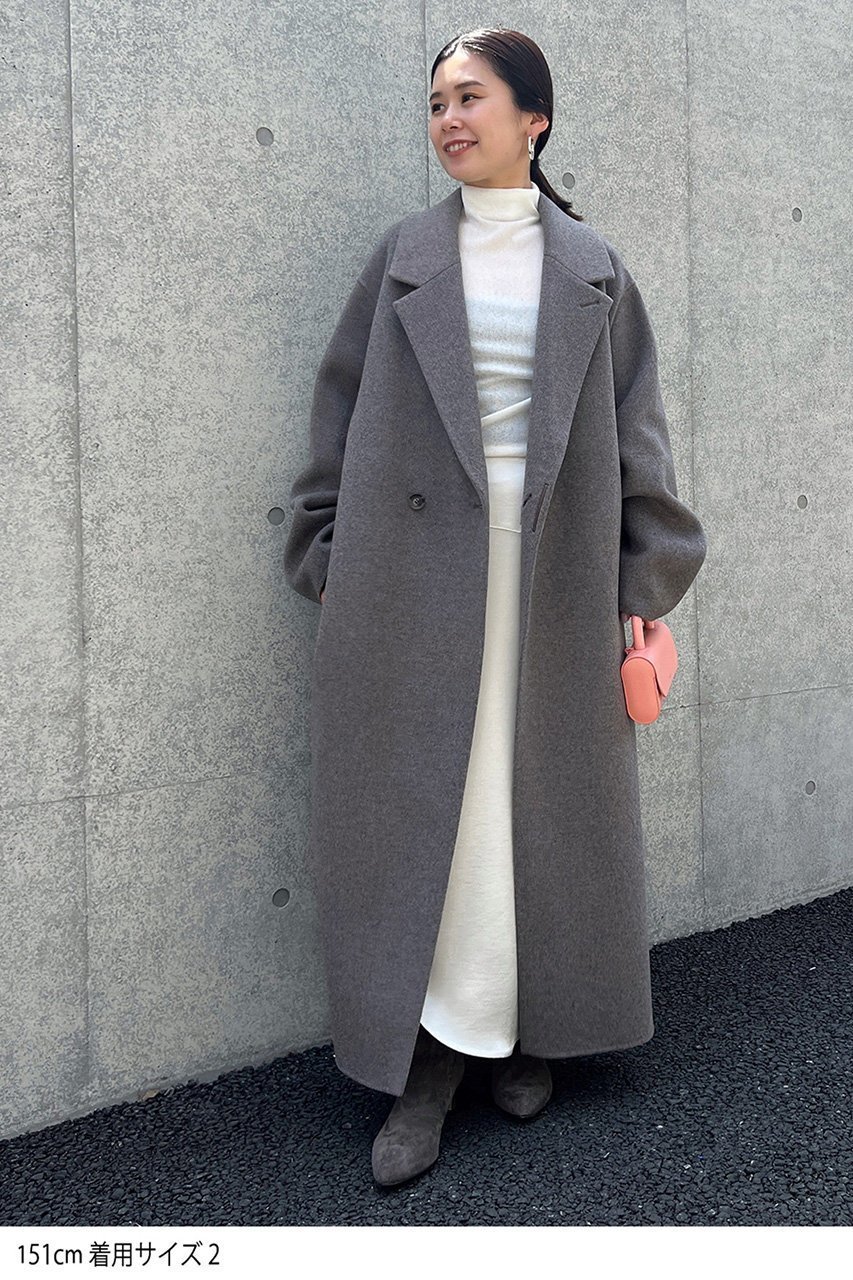 【スタニングルアー/STUNNING LURE】の【11/5 11:00販売開始】rテーラーオーバーコート 人気、トレンドファッション・服の通販 founy(ファニー) 　ファッション　Fashion　レディースファッション　Fashion for Women　アウター　Coat / Outerwear Collection　コート・ロングコート・ピーコート　Long Coats, Peacoats & More　コンパクト　Compact, Small Size　シンプル　Simple, Minimal　ハンド　Hand, Handmade　ロング　Long, Long-Length　新作・新入荷　New Arrivals / New In　other-4|ID: prp329100004700071 ipo3291000000034376863