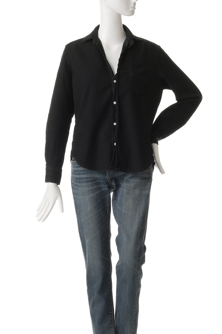 【フランク&アイリーン/Frank&Eileen】のEILEEN イタリアンフェイマスデニム シャツ 人気、トレンドファッション・服の通販 founy(ファニー) 　ファッション　Fashion　レディースファッション　Fashion for Women　トップス・カットソー　Cut & Sew Tops　シャツ・ブラウス・オフィスカジュアル　Elegant Blouses & Button-Ups　スリーブ　Sleeve, Long Sleeve / Short Sleeve　デニム　Denim, Jeans Material　トレンド　Trend, Trending Now　リラックス　Relax, Relaxed Fit　ロング　Long, Long-Length　定番　Standard, Basic Item　新作・新入荷　New Arrivals / New In　other-2|ID: prp329100004701631 ipo3291000000033948545