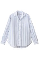 【フランク&アイリーン/Frank&Eileen】のEILEEN イタリアンコットン ブルーストライプ シャツ 人気、トレンドファッション・服の通販 founy(ファニー) ファッション Fashion レディースファッション Fashion for Women トップス・カットソー Cut & Sew Tops シャツ・ブラウス・オフィスカジュアル Elegant Blouses & Button-Ups ストライプ Stripe, Striped Pattern スリーブ Sleeve, Long Sleeve / Short Sleeve ロング Long, Long-Length thumbnail ホワイト|ID: prp329100004701633 ipo3291000000035616850