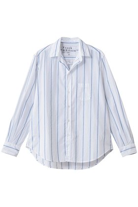 【フランク&アイリーン/Frank&Eileen】 EILEEN イタリアンコットン ブルーストライプ シャツ人気、トレンドファッション・服の通販 founy(ファニー) ファッション Fashion レディースファッション Fashion for Women トップス・カットソー Cut & Sew Tops シャツ・ブラウス・オフィスカジュアル Elegant Blouses & Button-Ups ストライプ Stripe, Striped Pattern スリーブ Sleeve, Long Sleeve / Short Sleeve ロング Long, Long-Length |ID:prp329100004701633