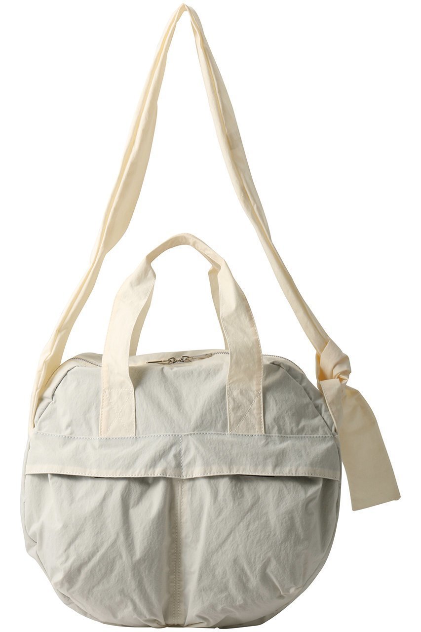 【メゾンスペシャル/MAISON SPECIAL】のナイロンヘルメットバッグ インテリア・キッズ・メンズ・レディースファッション・服の通販 founy(ファニー) 　ファッション　Fashion　レディースファッション　Fashion for Women　バッグ　Bags　ユニセックス　Unisex, Genderless　フォルム　Silhouette, Form　ポケット　Pocket, Pocket Detail　ラウンド　Round, Round Neck　ラップ　Wrap, Wrap Design　WHT(ホワイト)|ID: prp329100004701636 ipo3291000000036040386