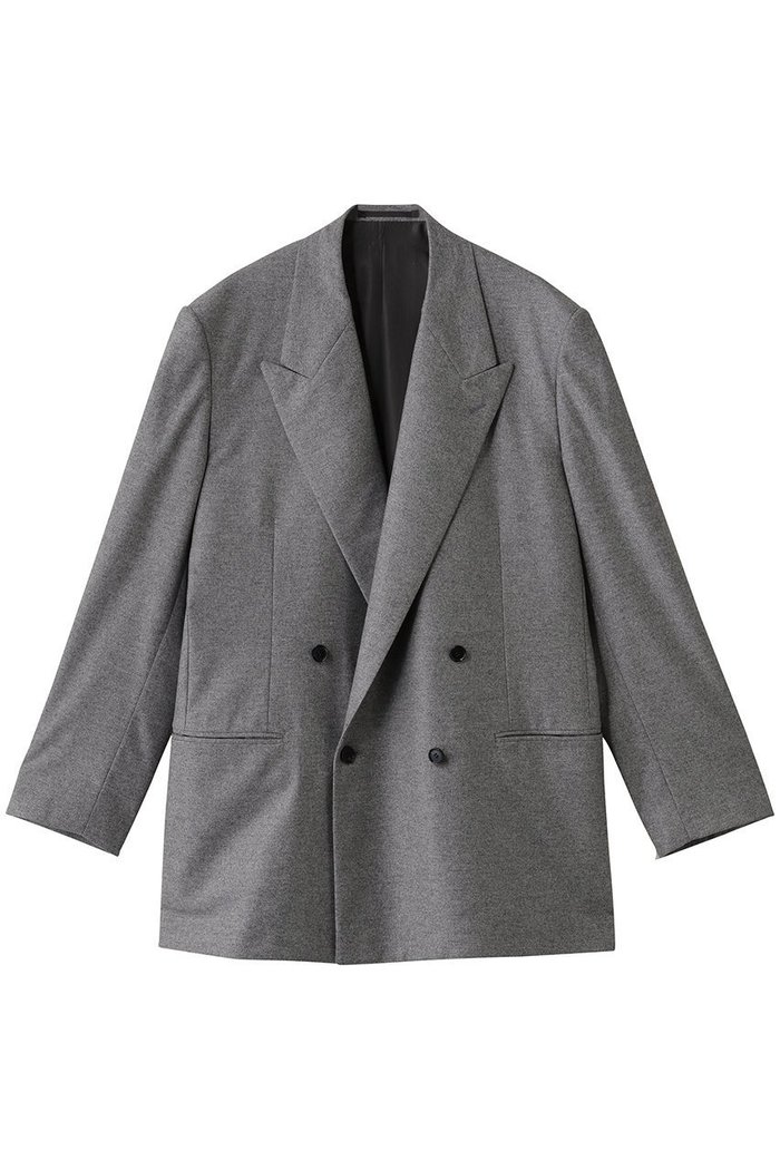 【バウト/BOWTE】のEXTRAFINE COLLEGE FLANNEL DOUBLE BREASTED TAILOR JK インテリア・キッズ・メンズ・レディースファッション・服の通販 founy(ファニー) https://founy.com/ ファッション Fashion レディースファッション Fashion for Women アウター Coat / Outerwear Collection レディースジャケット・軽アウター Jackets ジャケット Jacket, Outerwear スラックス Slacks, Dress Pants ダウン Down, Puffer デニム Denim, Jeans Material |ID: prp329100004701642 ipo3291000000035512399