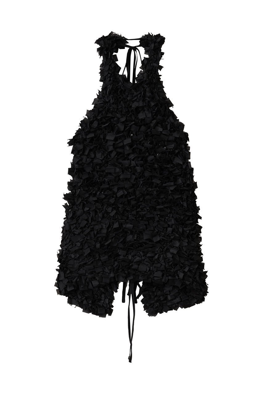 【プランク プロジェクト/PRANK PROJECT】のテープリボンホルタートップ / Tape Ribbon Halter Top 人気、トレンドファッション・服の通販 founy(ファニー) 　ファッション　Fashion　レディースファッション　Fashion for Women　トップス・カットソー　Cut & Sew Tops　ニット　Knit Tops & Sweaters　カジュアルプルオーバー・ニットトップス　Pullovers & Knit Tops / Casual Pullovers　おすすめ　Recommended / Our Picks　ハンド　Hand, Handmade　フリンジ　Fringe, Tassel　新作・新入荷　New Arrivals / New In　 other-1|ID: prp329100004701644 ipo3291000000033948631