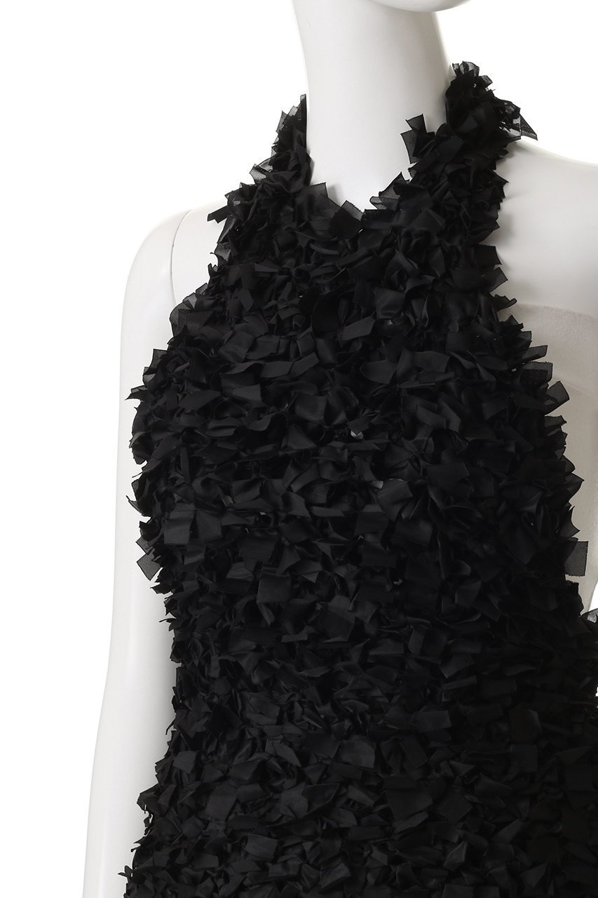 【プランク プロジェクト/PRANK PROJECT】のテープリボンホルタートップ / Tape Ribbon Halter Top 人気、トレンドファッション・服の通販 founy(ファニー) 　ファッション　Fashion　レディースファッション　Fashion for Women　トップス・カットソー　Cut & Sew Tops　ニット　Knit Tops & Sweaters　カジュアルプルオーバー・ニットトップス　Pullovers & Knit Tops / Casual Pullovers　おすすめ　Recommended / Our Picks　ハンド　Hand, Handmade　フリンジ　Fringe, Tassel　新作・新入荷　New Arrivals / New In　other-5|ID: prp329100004701644 ipo3291000000033948637
