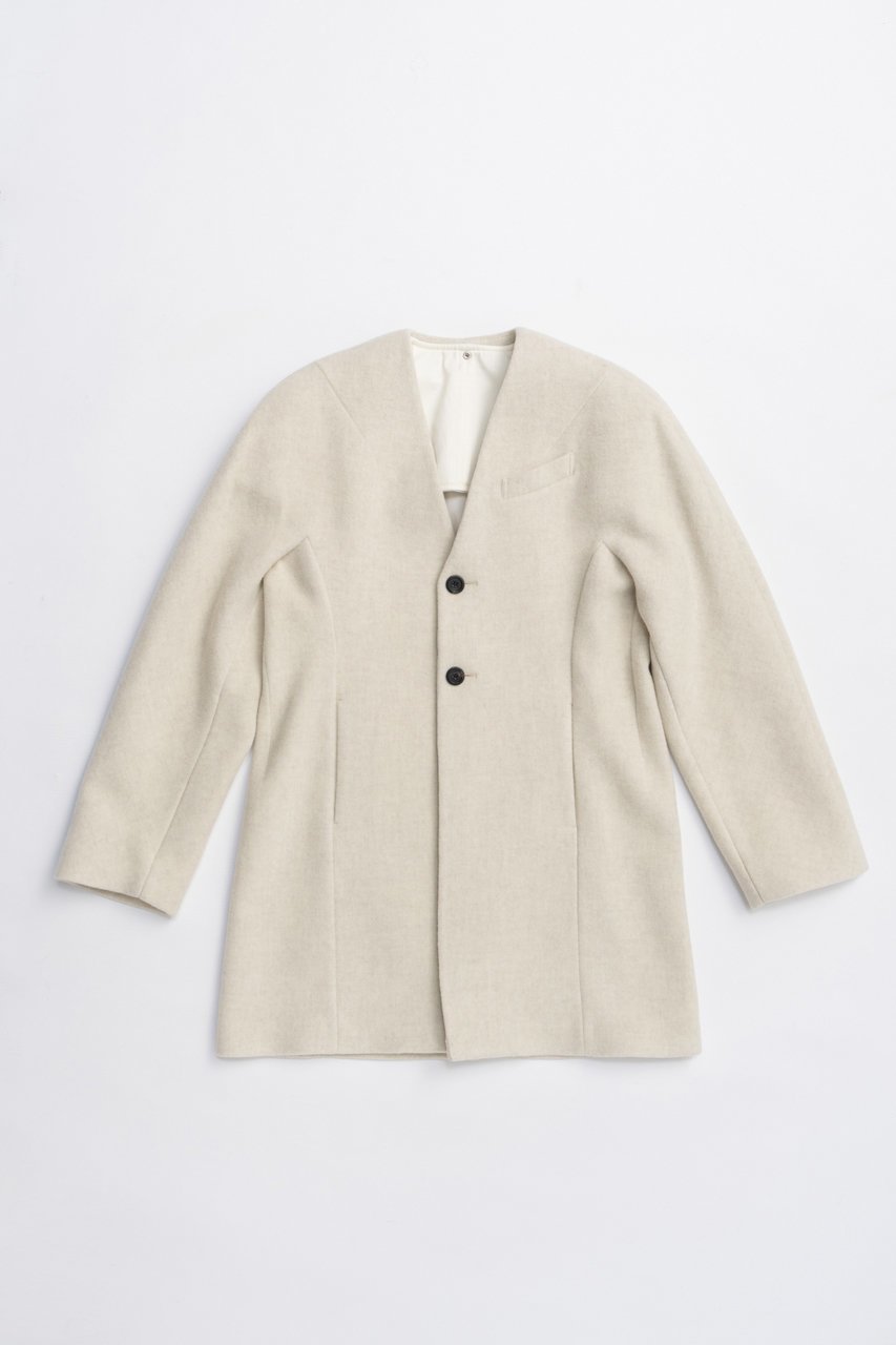 【プランク プロジェクト/PRANK PROJECT】のラガーコート / Rugger Coat インテリア・キッズ・メンズ・レディースファッション・服の通販 founy(ファニー) 　ファッション　Fashion　レディースファッション　Fashion for Women　アウター　Coat / Outerwear Collection　コート・ロングコート・ピーコート　Long Coats, Peacoats & More　シェイプ　Shape, Slim Fit　ショート　Short, Short Length　新作・新入荷　New Arrivals / New In　IVR(アイボリー)|ID: prp329100004701645 ipo3291000000033948643