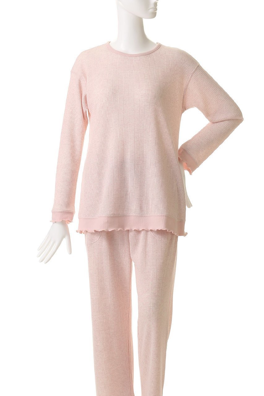 【キッドブルー/KID BLUE】のクロシェワッフルトップス 人気、トレンドファッション・服の通販 founy(ファニー) ファッション Fashion レディースファッション Fashion for Women トップス・カットソー Cut & Sew Tops おすすめ Recommended / Our Picks セットアップ Set-Up, Coordinated Outfit パジャマ Pajamas, Sleepwear ボーダー Border, Stripe ワッフル Waffle, Waffle Knit 再入荷 Restock / Back in Stock other-2|ID: prp329100004701649 ipo3291000000034875513