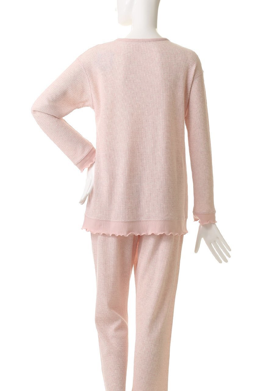 【キッドブルー/KID BLUE】のクロシェワッフルトップス 人気、トレンドファッション・服の通販 founy(ファニー) ファッション Fashion レディースファッション Fashion for Women トップス・カットソー Cut & Sew Tops おすすめ Recommended / Our Picks セットアップ Set-Up, Coordinated Outfit パジャマ Pajamas, Sleepwear ボーダー Border, Stripe ワッフル Waffle, Waffle Knit 再入荷 Restock / Back in Stock other-4|ID: prp329100004701649 ipo3291000000034875517