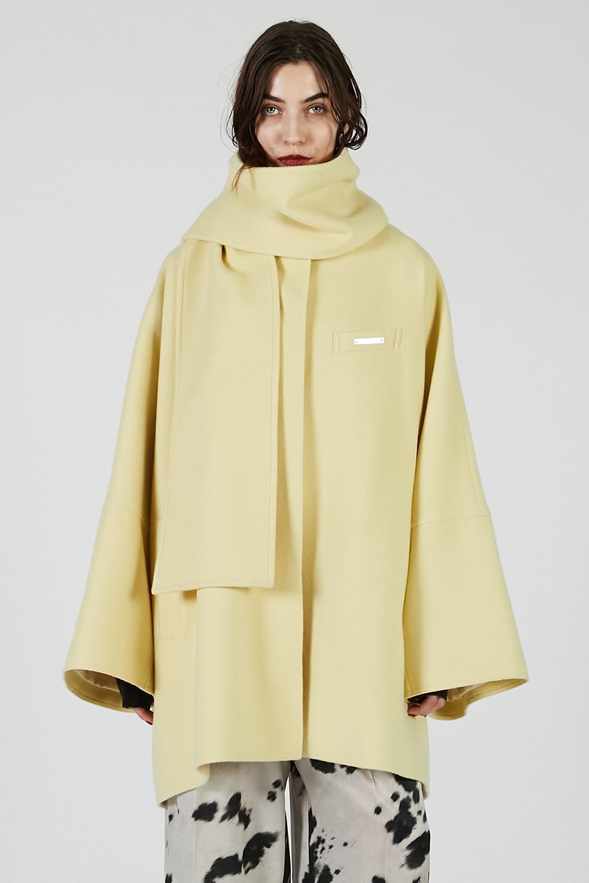 【プランク プロジェクト/PRANK PROJECT】のマフラー付きポンチョコート / Poncho Coat with Scarf 人気、トレンドファッション・服の通販 founy(ファニー) 　ファッション　Fashion　レディースファッション　Fashion for Women　アウター　Coat / Outerwear Collection　コート・ロングコート・ピーコート　Long Coats, Peacoats & More　ポンチョ・ケープコート　Ponchos & Capes　マフラー・スヌード / 冬小物の定番　Scarves & Mufflers　ショート　Short, Short Length　マフラー　Scarf, Muffler　新作・新入荷　New Arrivals / New In　other-7|ID: prp329100004701652 ipo3291000000033948702