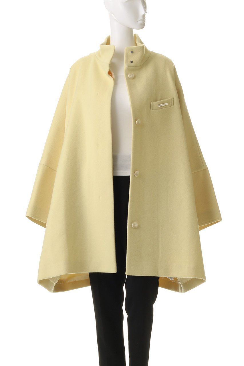 【プランク プロジェクト/PRANK PROJECT】のマフラー付きポンチョコート / Poncho Coat with Scarf 人気、トレンドファッション・服の通販 founy(ファニー) ファッション Fashion レディースファッション Fashion for Women アウター Coat / Outerwear Collection コート・ロングコート・ピーコート Long Coats, Peacoats & More ポンチョ・ケープコート Ponchos & Capes マフラー・スヌード / 冬小物の定番 Scarves & Mufflers イエロー Yellow ショート Short, Short Length スリーブ Sleeve, Long Sleeve / Short Sleeve マフラー Scarf, Muffler ロング Long, Long-Length 再入荷 Restock / Back in Stock A/W・秋冬 Autumn/Winter other-8|ID: prp329100004701652 ipo3291000000035616990