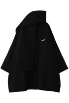 【プランク プロジェクト/PRANK PROJECT】のマフラー付きポンチョコート / Poncho Coat with Scarf BLK(ブラック)|ID: prp329100004701652 ipo3291000000036676088