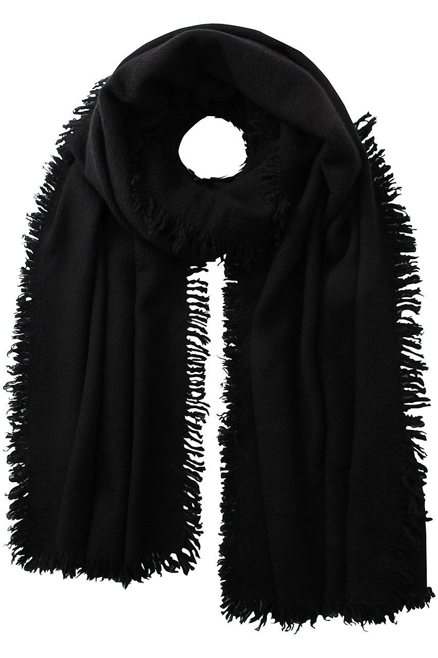 【メゾンスペシャル/MAISON SPECIAL】の【UNISEX】カシミヤストール 無地 インテリア・キッズ・メンズ・レディースファッション・服の通販 founy(ファニー) 　ファッション　Fashion　レディースファッション　Fashion for Women　ストール　Soft & Warm Scarves　マフラー・スヌード / 冬小物の定番　Scarves & Mufflers　ユニセックス　Unisex, Genderless　なめらか　Smooth, Silky Texture　シンプル　Simple, Minimal　ストール　Stole, Wrap　フリンジ　Fringe, Tassel　マフラー　Scarf, Muffler　再入荷　Restock / Back in Stock　無地　Plain, Solid Color　A/W・秋冬　Autumn/Winter　BLK(ブラック)|ID: prp329100004701655 ipo3291000000033948718