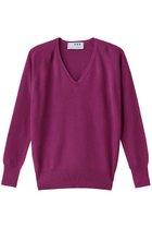 【スリー ドッツ/three dots】のコットンメランジスムースプルオーバー 人気、トレンドファッション・服の通販 founy(ファニー) ファッション Fashion レディースファッション Fashion for Women トップス・カットソー Cut & Sew Tops ニット Knit Tops & Sweaters カジュアルプルオーバー・ニットトップス Pullovers & Knit Tops / Casual Pullovers シンプル Simple, Minimal デコルテ Décolleté, Neckline フォルム Silhouette, Form ボトム Bottoms, Lower Wear リラックス Relax, Relaxed Fit エレガント 上品 Elegant thumbnail ボルドー|ID: prp329100004701659 ipo3291000000033948743