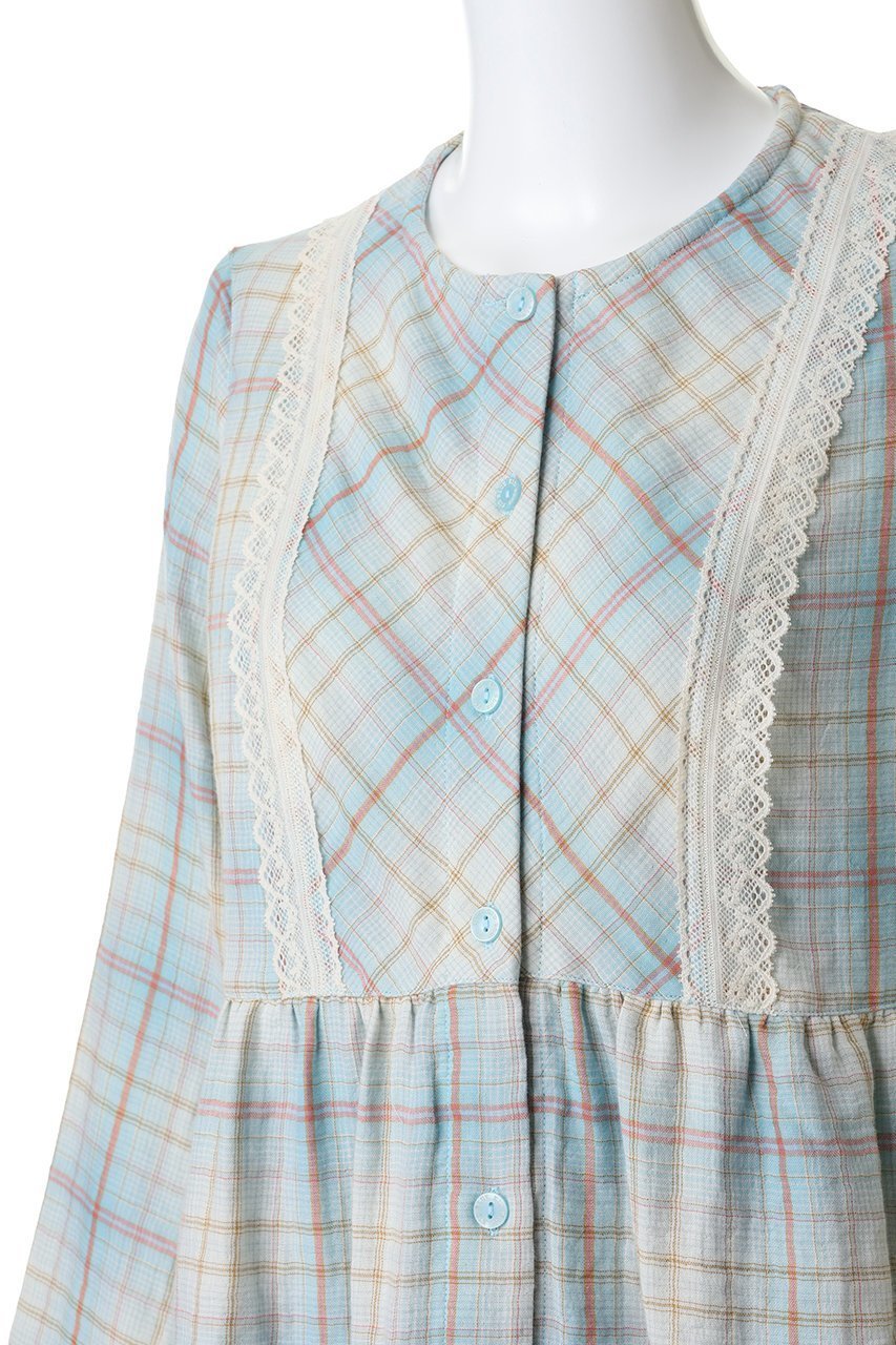 【キッドブルー/KID BLUE / GOODS】のトリプルガーゼオンブレーチェックパジャマ 人気、トレンドファッション・服の通販 founy(ファニー) 　おすすめ　Recommended / Our Picks　ストレート　Straight, Straight Cut　バランス　Balance, Style Balance　パジャマ　Pajamas, Sleepwear　ボックス　Boxy, Box Shape　ボトム　Bottoms, Lower Wear　リラックス　Relax, Relaxed Fit　定番　Standard, Basic Item　新作・新入荷　New Arrivals / New In　無地　Plain, Solid Color　other-5|ID: prp329100004701674 ipo3291000000033949043