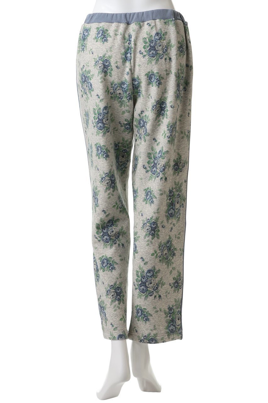 【キッドブルー/KID BLUE】の裏シャギーオータムローズボトムス 人気、トレンドファッション・服の通販 founy(ファニー) 　ファッション　Fashion　レディースファッション　Fashion for Women　オータム　Autumn Fashion　ストレッチ　Stretch, Stretchy Fabric　バランス　Balance, Style Balance　パジャマ　Pajamas, Sleepwear　ローズ　Rose, Rose Motif　エレガント 上品　Elegant　再入荷　Restock / Back in Stock　other-4|ID: prp329100004701675 ipo3291000000034816324