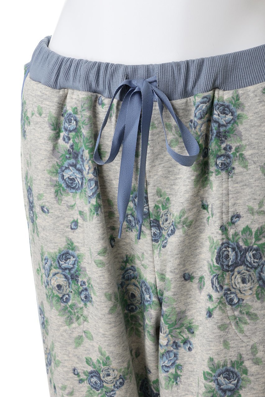 【キッドブルー/KID BLUE】の裏シャギーオータムローズボトムス 人気、トレンドファッション・服の通販 founy(ファニー) 　ファッション　Fashion　レディースファッション　Fashion for Women　オータム　Autumn Fashion　ストレッチ　Stretch, Stretchy Fabric　バランス　Balance, Style Balance　パジャマ　Pajamas, Sleepwear　ローズ　Rose, Rose Motif　エレガント 上品　Elegant　再入荷　Restock / Back in Stock　other-5|ID: prp329100004701675 ipo3291000000034816325